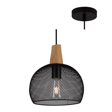 Eurolux Pendant Namada 220mm Black in Electrical & Lighting,Lighting,Interior Lighting