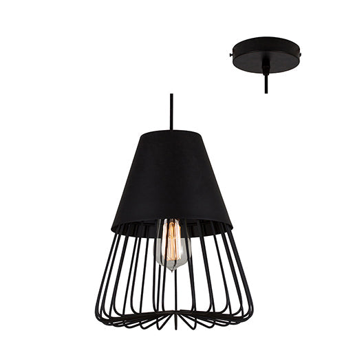 Eurolux Pendant Nara Black in Electrical & Lighting,Lighting,Interior Lighting