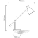 Eurolux Tai Table Lamp 150mm Black - image 01