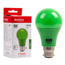 Eurolux LED Globe A60 Coloured Classic 6w B22 Green N in Electrical & Lighting,Lighting,Globes & Tubes
