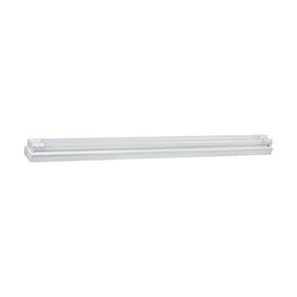 Eurolux Fitting 4FT T8 Open Channel wired for 2x18w LED G13 4000K - image 01