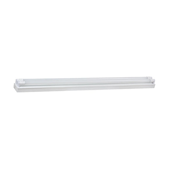 Eurolux Fitting 4FT T8 Open Channel wired for 2x18w LED G13 4000K - image 01