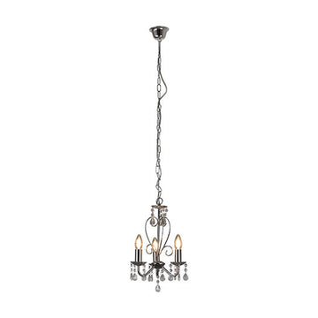 Eurolux 3LT Cleo Chandelier 255mm Chrome - image 01