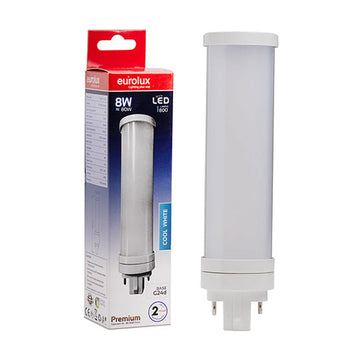 Eurolux LED PL 2Pin Premium 10w G24d 4500K - image 01