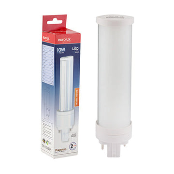 Eurolux LED PL 2Pin Premium 10w G24d 3000K - image 01