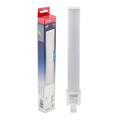 Eurolux LED PL 2Pin Premium 6w G23 4000K in Electrical & Lighting,Lighting,Globes & Tubes