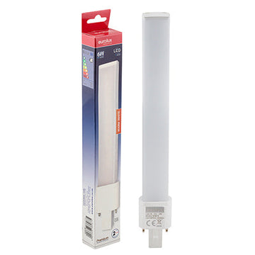 Eurolux LED PL 2Pin Premium 6w G23 3000K in Electrical & Lighting,Lighting,Globes & Tubes