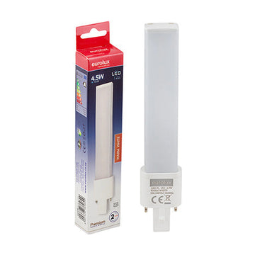 Eurolux LED PL 2Pin Premium 4.5W G23 3000K - image 01
