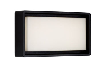 Eurolux Rectangular Bulkhead 320mm Black in Electrical & Lighting_Interior Lighting