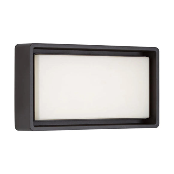 Eurolux Rectangular Bulkhead 320mm Graphite - image 01