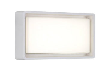 Eurolux Rectangular Bulkhead 320mm White in Electrical & Lighting_Interior Lighting