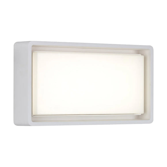 Eurolux Rectangular Bulkhead 320mm White - image 01
