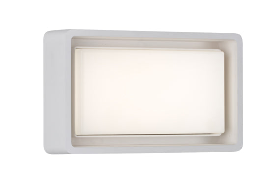 Eurolux Rectangular Bulkhead 240mm White in Electrical & Lighting_Interior Lighting