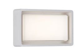 Eurolux Rectangular Bulkhead 240mm White in Electrical & Lighting_Interior Lighting