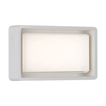 Eurolux Rectangular Bulkhead 240mm White - image 01