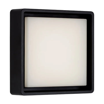 Eurolux Square Bulkhead 240mm Black - image 01