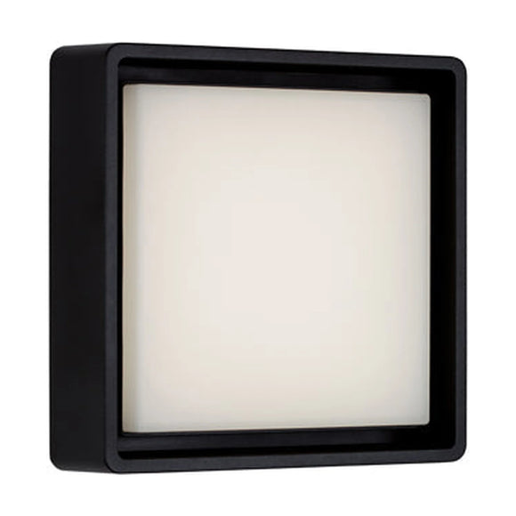 Eurolux Square Bulkhead 240mm Black - image 01