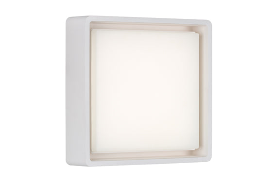 Eurolux Square Bulkhead 240mm White in Electrical & Lighting_Interior Lighting