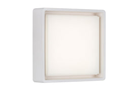 Eurolux Square Bulkhead 240mm White in Electrical & Lighting_Interior Lighting