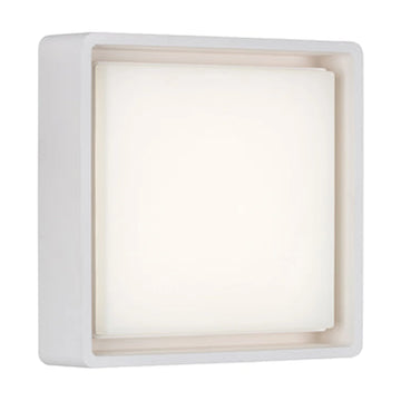 Eurolux Square Bulkhead 240mm White - image 01
