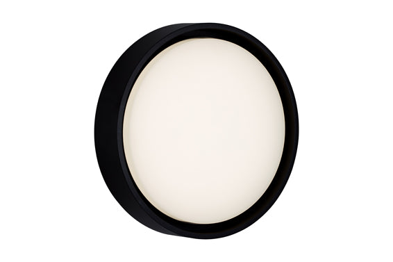 Eurolux Round Bulkhead 325mm Black in Electrical & Lighting_Interior Lighting