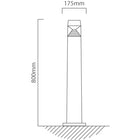 Fumagalli Ester Bollard Grey - image 01