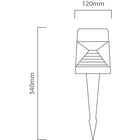 Fumagalli Ester Garden Spike Black 10w - image 01