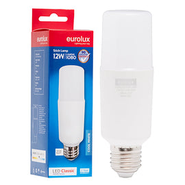 Eurolux Stick Lamp 12w LED E27 4000K 110V N in Electrical & Lighting,Lighting,Globes & Tubes