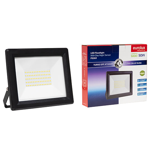 Eurolux LED 50W Floodlight Day/Night 4000K in Electrical & Lighting,Lighting,Exterior Lighting