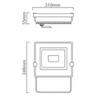 Eurolux LED 50W Floodlight Day/Night 4000K - image 01