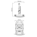 Eurolux Worklight with H Stand LED 20W - image 01