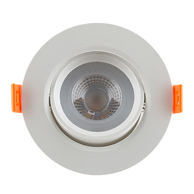 Eurolux Downlight Tilt Round White LED 5W 4000K in Electrical & Lighting,Lighting,Interior Lighting