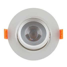 Eurolux Downlight Tilt Round White LED 5W 4000K in Electrical & Lighting,Lighting,Interior Lighting