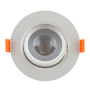 Eurolux Downlight Tilt Round White LED 5W 4000K in Electrical & Lighting,Lighting,Interior Lighting