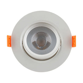 Eurolux Downlight Tilt Round White LED 5W 4000K - image 01