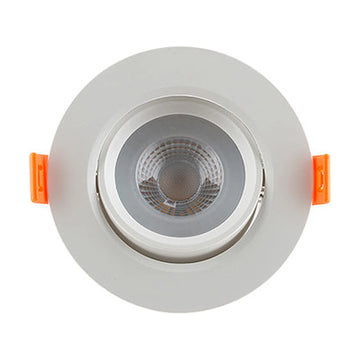 Eurolux Downlight Tilt Round White LED 5W 3000K - image 01