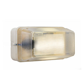 Eurolux Rectangular Bulkhead Plastic 195mm White LED 1x6w in Electrical & Lighting_Interior Lighting
