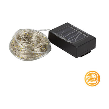 Eurolux Solar String Light 200 LEDs Copper Wire - image 01