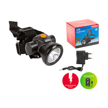 Rechargeable Headlamp with Charger LED 3w - image 01
