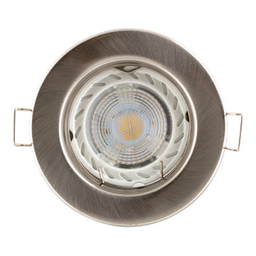 Eurolux Downlight GU10 5W 4000K Satin Chrome in Electrical & Lighting,Lighting,Interior Lighting