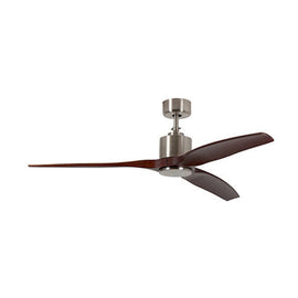 Eurolux Ceiling Fan 3 Blades Dark Wood 40W DC - image 01