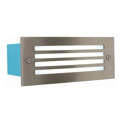 Eurolux Grid Footlight Satin Chrome LED 3000K in Electrical & Lighting_Interior Lighting