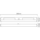 Eurolux Undercounter Light 288mm Silver - image 01
