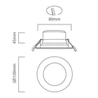 Eurolux Downlight Switchable Round White LED 7w - image 01