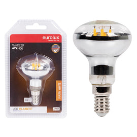 Eurolux LED Filament Globe Reflector R50 4w E14 3000K N in Electrical & Lighting,Lighting,Globes & Tubes
