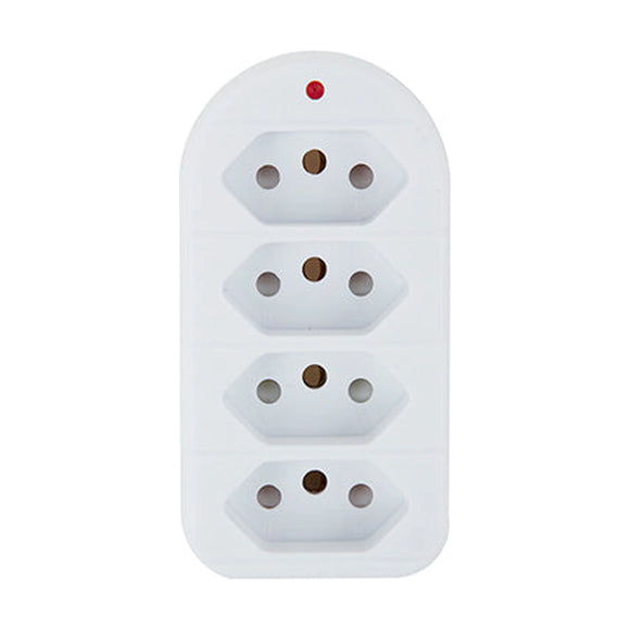 Eurolux 4 Way Adaptor With Indicator Light - image 01