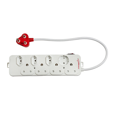 Eurolux 8 Way Multiplug with medium Surge Red Plug in Electrical & Lighting,Electrical Accessories,Multiplugs & Extension Cords