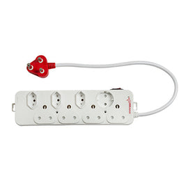 Eurolux 8 Way Multiplug with medium Surge Red Plug in Electrical & Lighting,Electrical Accessories,Multiplugs & Extension Cords
