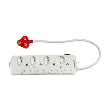Eurolux 8 Way Multiplug with medium Surge Red Plug - image 01
