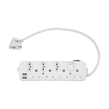 Eurolux 8 Way Multiplug With USB 2.1A USB - image 01